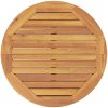 Ståbord för utomhusbruk ⌀60x105 cm massivt akaciaträ vidaXL – miniatyr 8
