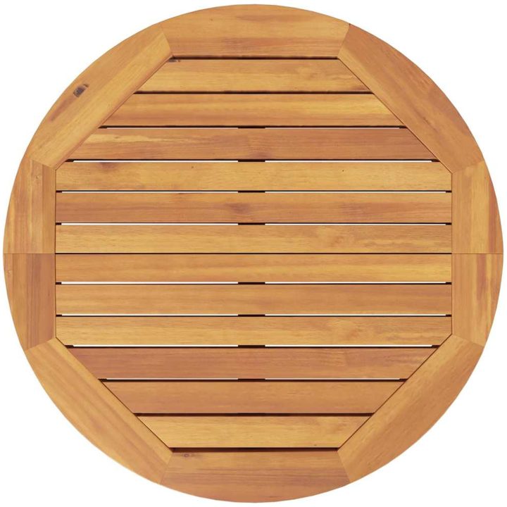Ståbord för utomhusbruk ⌀60x105 cm massivt akaciaträ vidaXL – bild 8