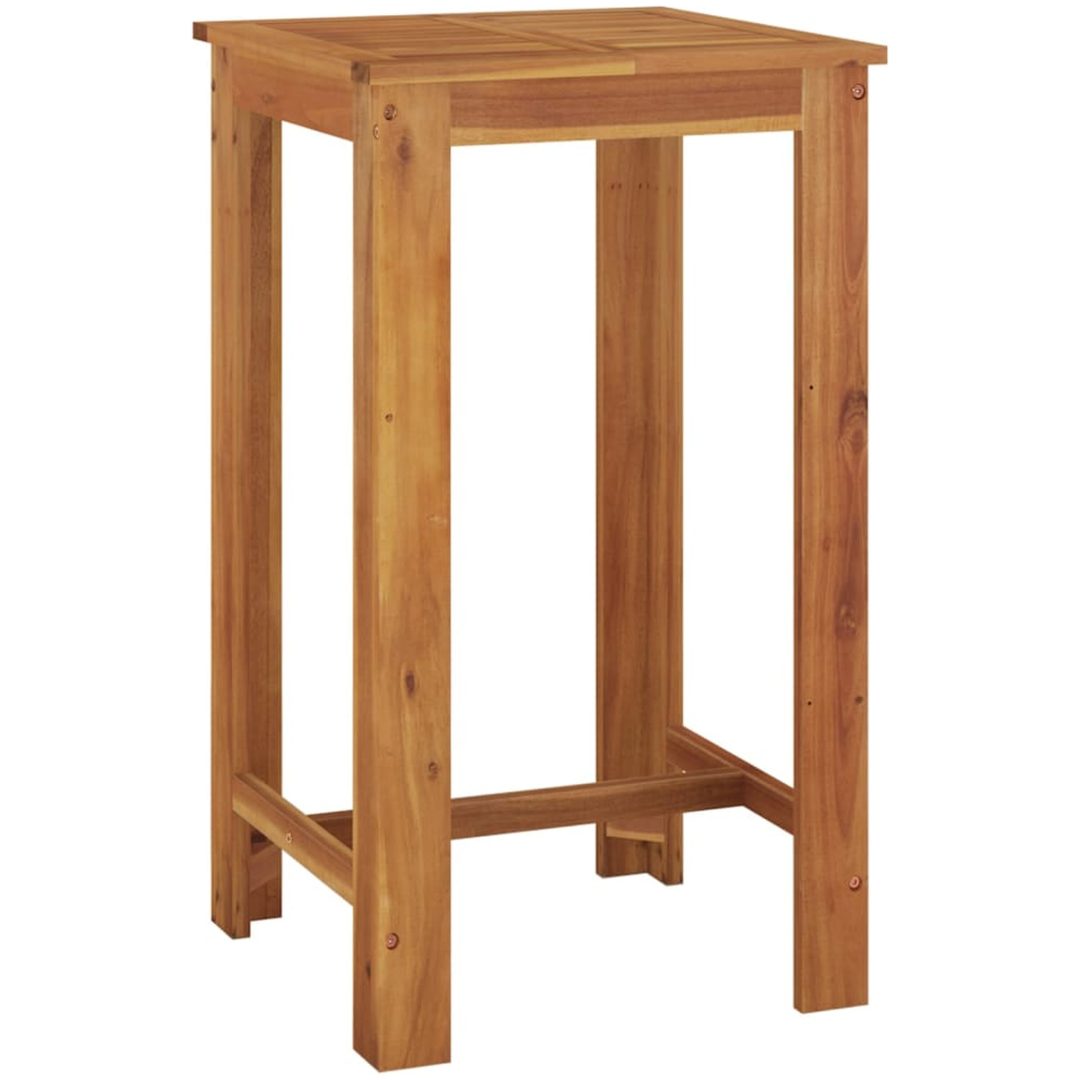 Ståbord för utomhusbruk massiv akacia vidaXL 60 x 60 x 105 cm – bild 2