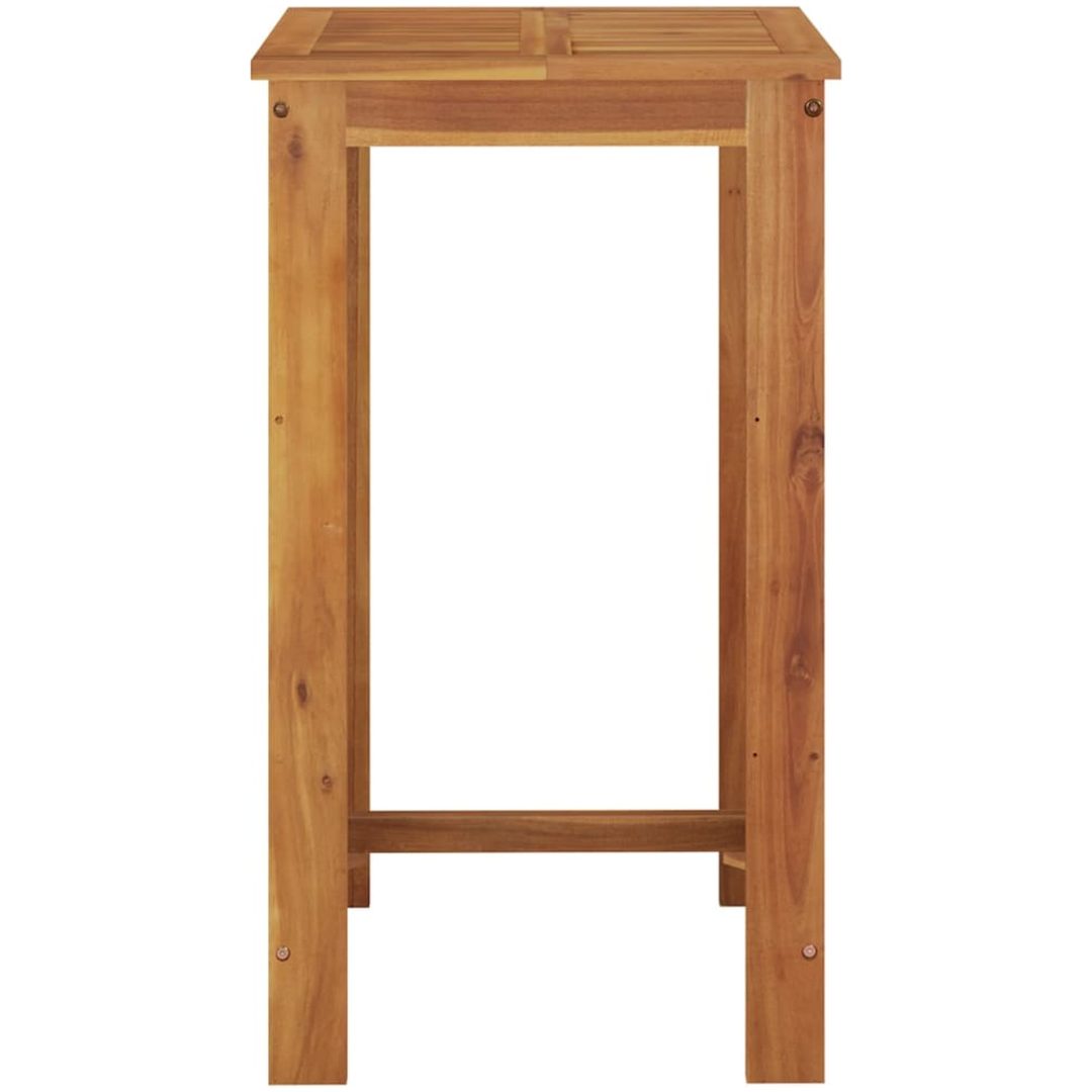 Ståbord för utomhusbruk massiv akacia vidaXL 60 x 60 x 105 cm – bild 3