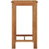 Ståbord för utomhusbruk massiv akacia vidaXL 60 x 60 x 105 cm – miniatyr 4