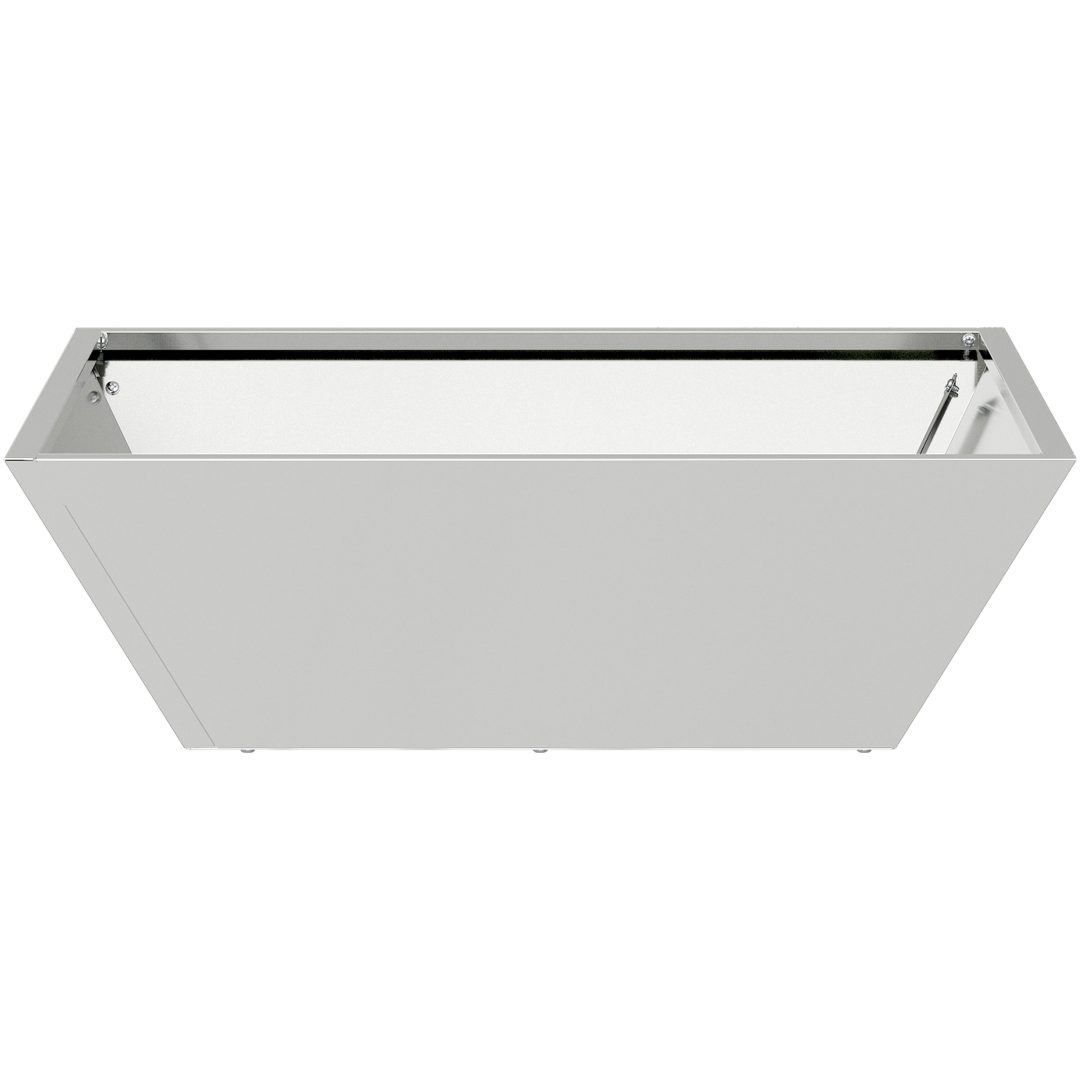 Stålkruka Galvaniserat stål Hållbar Rektangulär vidaXL 50 x 50 x 15 cm – bild 7