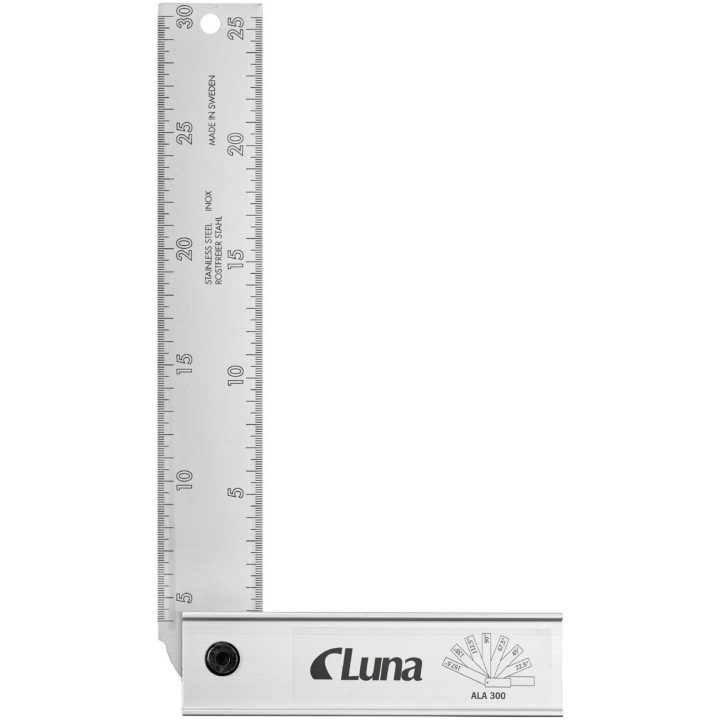 Ställbar vinkelhake aluminium Luna VINKELHAKE STÄLLBAR ALA 300 – bild 2