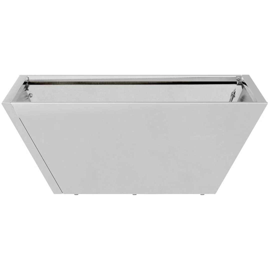 Stålplanter Galvaniserat stål Dekorativa inslag vidaXL 40 x 40 x 15 cm – bild 6