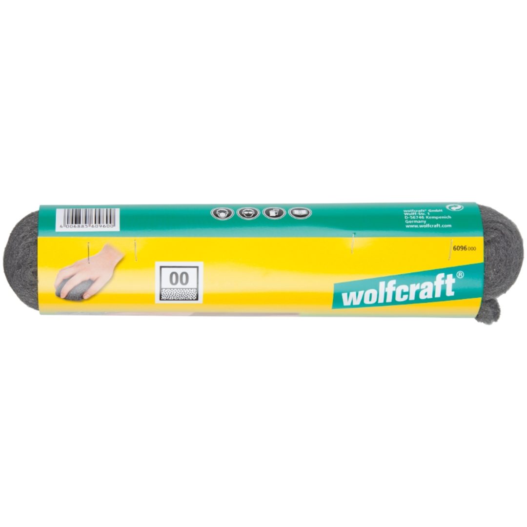 Stålull 200g Finhetsgrad 00 WOLFCRAFT Beteckning: 6096000 – bild 2
