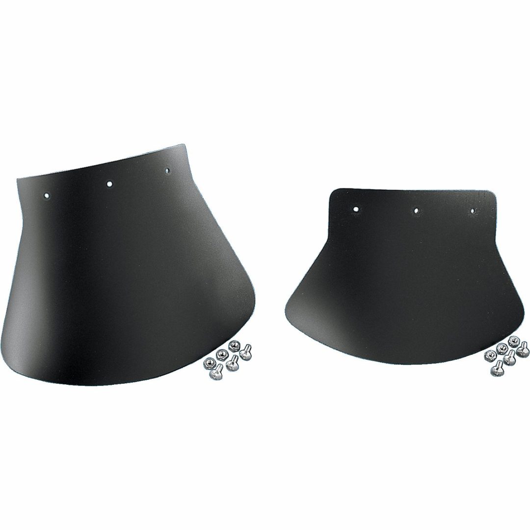Stänkskärm Large Svart DRAG SPECIALTIES 10 1/2" W x 8" H