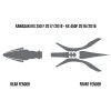 Stänkskydd Mud Deflector Foam Svart TWIN AIR – miniatyr 2