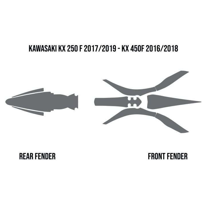 Stänkskydd Mud Deflector Foam Svart TWIN AIR – bild 2