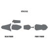 Stänkskydd Mud Deflector Foam Svart TWIN AIR – miniatyr 1