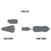 Stänkskydd Mud Deflector Foam Svart TWIN AIR – miniatyr 1