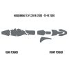 Stänkskydd Mud Deflector Foam Svart TWIN AIR – miniatyr 2