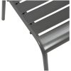 Stapelbar stolsgrupp 3 delar antracit pulverlackerat stål vidaXL 80 x 72.5 cm – miniatyr 8