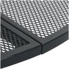 Stapelbar stolsgrupp 7 delar antracit pulverlackerat stål vidaXL 110 x 72.5 cm – miniatyr 10