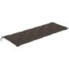 Stapelbar trädgårdsbänk med dyna 159 cm massiv teak vidaXL 150 cm – miniatyr 2