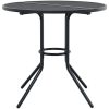Stapelbar trädgårdsstolsgrupp 5 st antracit pulverlackerat stål vidaXL 80 x 72.5 cm – miniatyr 6