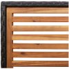Stapelbara Trädgårdsstolar - 2-pack, Svart Poly Rattan vidaXL 54 x 56 x 90 cm – miniatyr 8