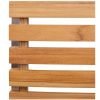 Stapelbara Trädgårdsstolar 4 st Solid Teak & Rostfritt Stål vidaXL 56 x 54.5 x 87 cm – miniatyr 9