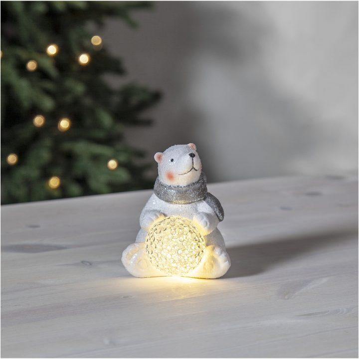 Star Trading Dekorationsfigur Polare Vit – bild 6