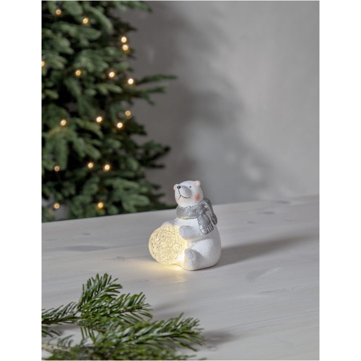 Star Trading Dekorationsfigur Polare Vit – bild 5