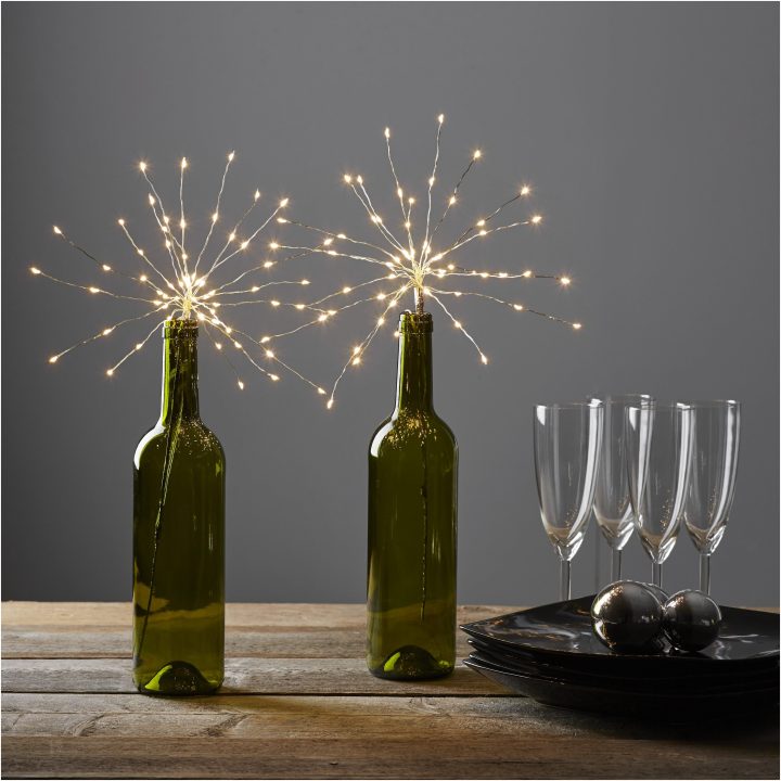 Star Trading Dekorationskvist Firework Silver – bild 6