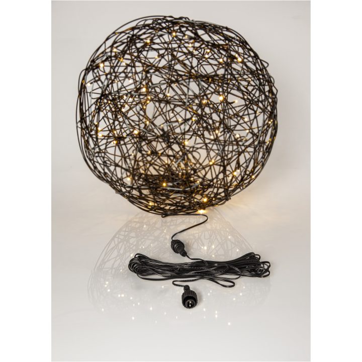 Star Trading Förlängningskabel Golden Warm White, Crispy Ice White Svart – bild 3