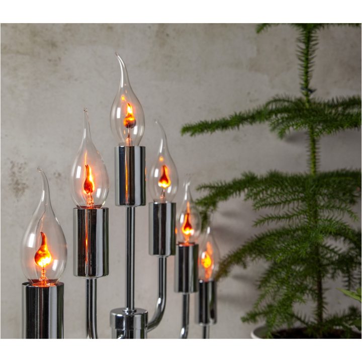 Star Trading Lampa Flickering Flame Transparent – bild 7