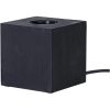 Star Trading Lampfot E27 Kub Svart – miniatyr 1