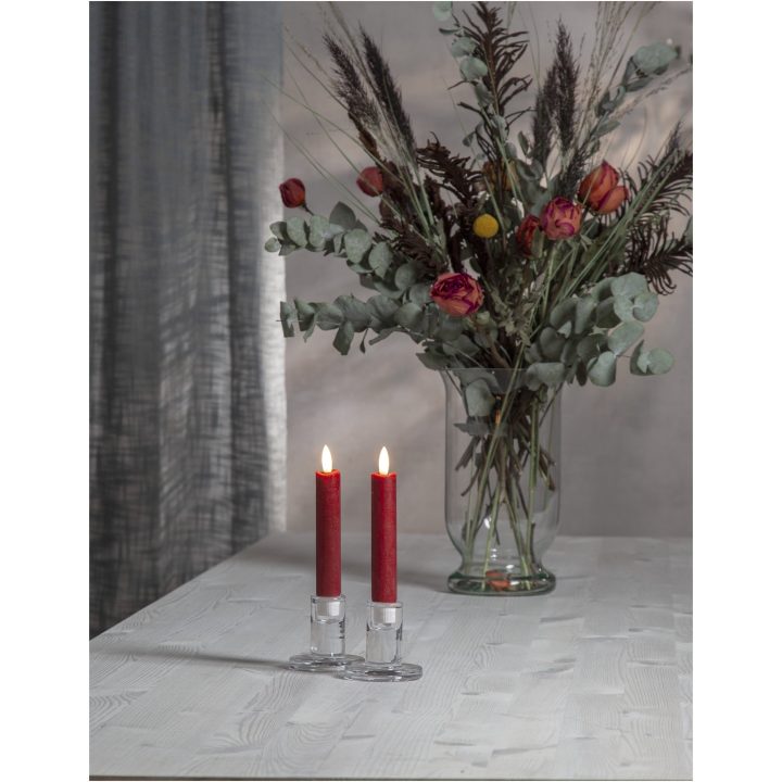 Star Trading LED Antikljus 2-pack Flamme Röd – bild 6