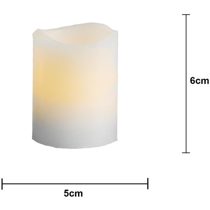 Star Trading LED Blockljus 2-pack May Vit – bild 5