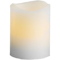 Star Trading LED Blockljus 2-pack May Vit