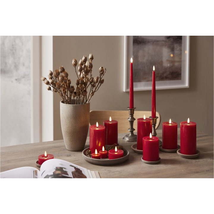 Star Trading LED Blockljus Flamme Flow Röd – bild 12