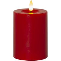 Star Trading LED Blockljus Flamme Flow Röd