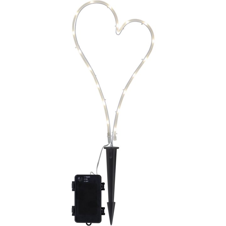 Star Trading LED Gravljus Decorationheart Vit – bild 8