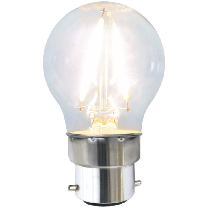 Star Trading LED-lampa B22 G45 Clear – bild 4