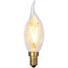 Star Trading LED-lampa E14 C35 Soft Glow Transparent – miniatyr 1