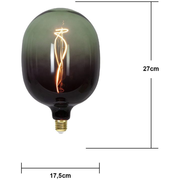 Star Trading LED-lampa E27 C150 ColourMix Grön – bild 2