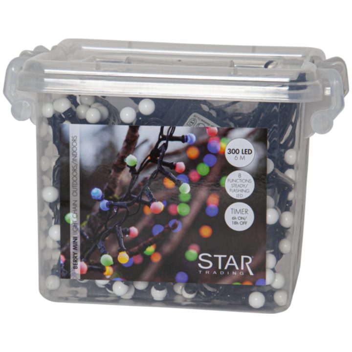 Star Trading Ljusslinga Berry Mini Svart – bild 2