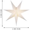 Star Trading Pappersstjärna Decorus Vit 63 cm – miniatyr 4