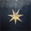 Star Trading Pappersstjärna Plain Vit – miniatyr 2