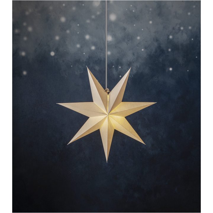 Star Trading Pappersstjärna Plain Vit – bild 5