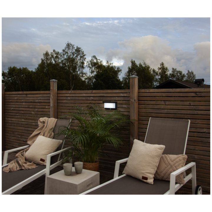 Star Trading Solcells-spotlight Valla Svart – bild 4