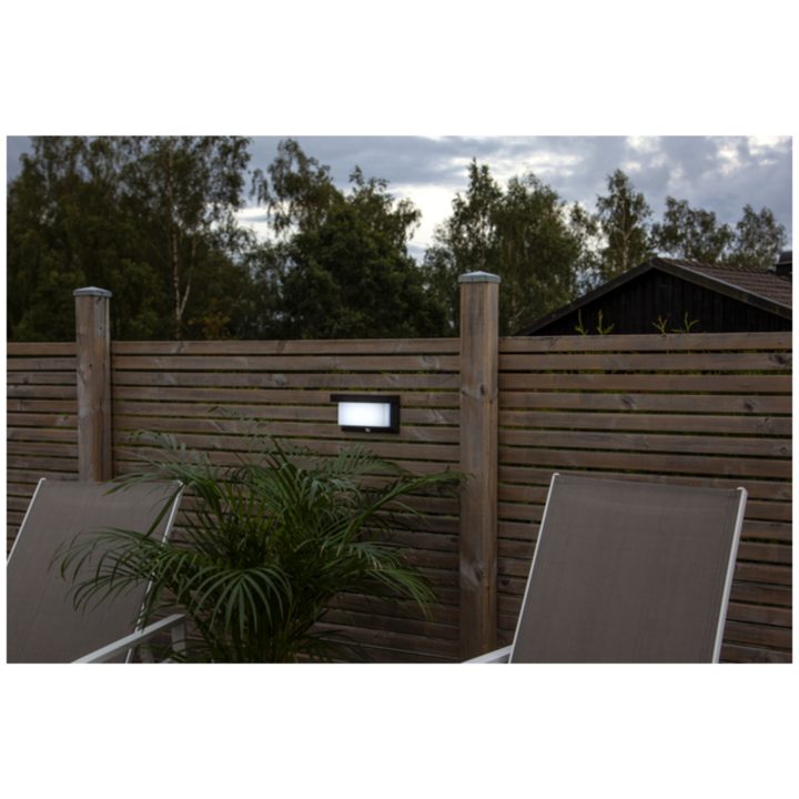 Star Trading Solcells-spotlight Valla Svart – bild 3