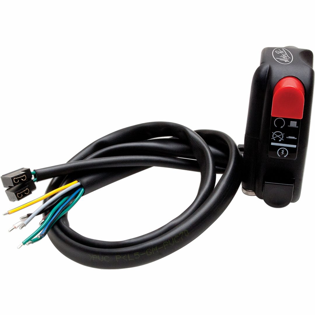 Start Stopp-reglage Svart Röd MOTION PRO SWITCH RH 4 REV THROTTLE