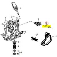STARTER REDUCTION GEAR SHAFT