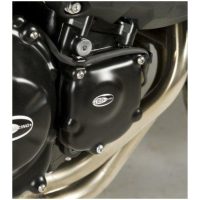 (Starter) Right Crankcase Protection Cover Black Kawasaki Z750 R&G Racing
