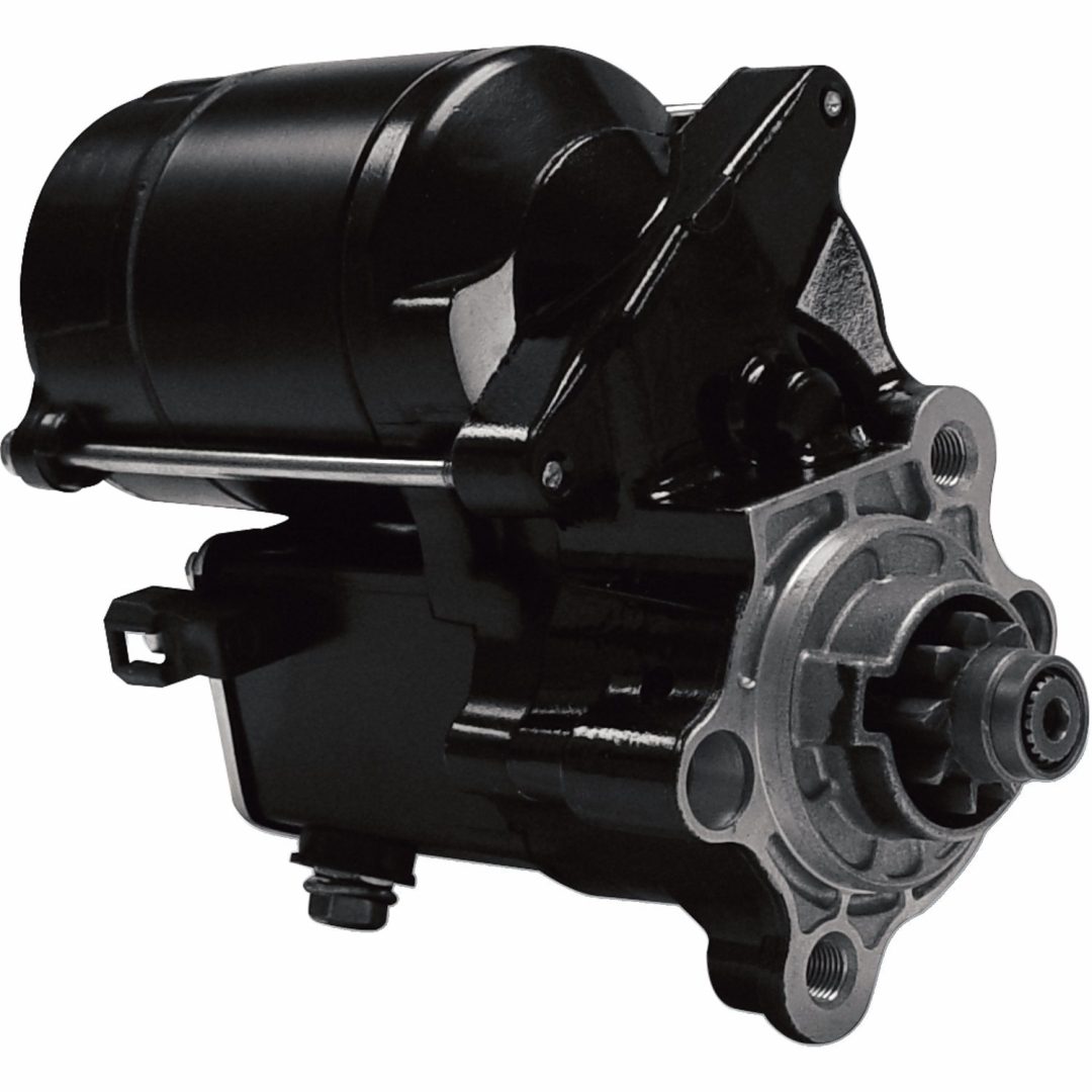 Startmotor High-performance Svart DRAG SPECIALTIES STARTER 1.4KW BL 81-12 XL