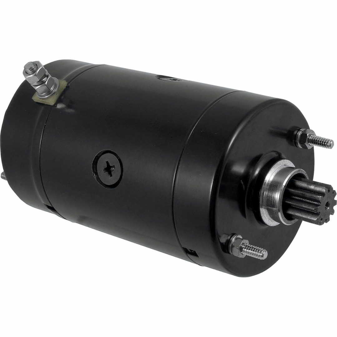 Startmotor High Torque Svart DRAG SPECIALTIES STARTER HITACHI H-D BLK