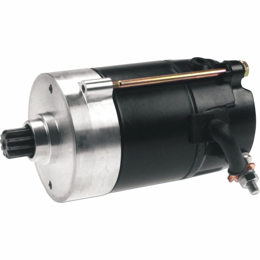 Startmotor Kompakt Högprestanda Svart DRAG SPECIALTIES PRE89 BIG TWN STRTR HITBK