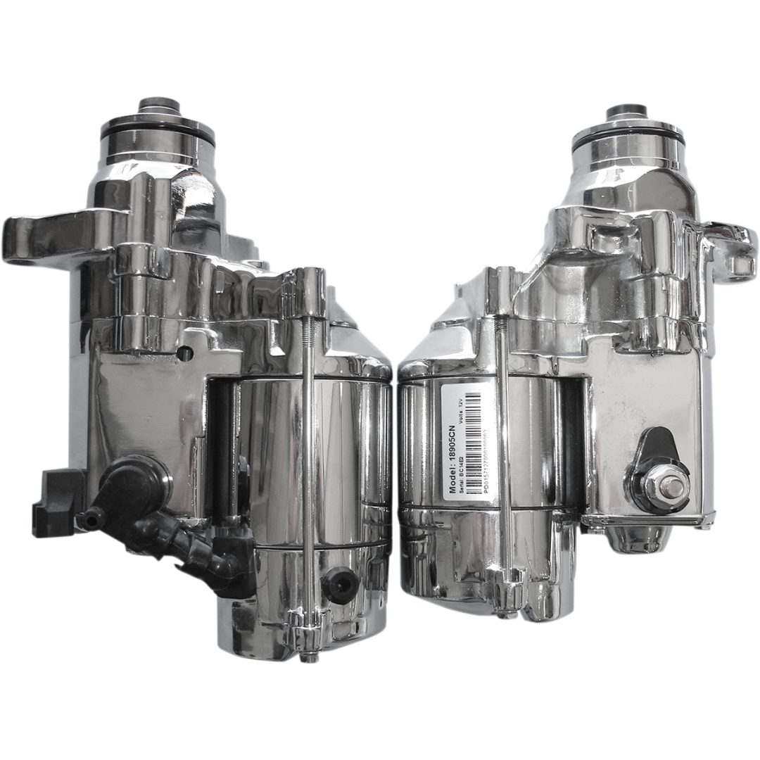 Startmotor Slugger 1.8kw High-torque Krom TERRY COMPONENTS Motor – bild 2