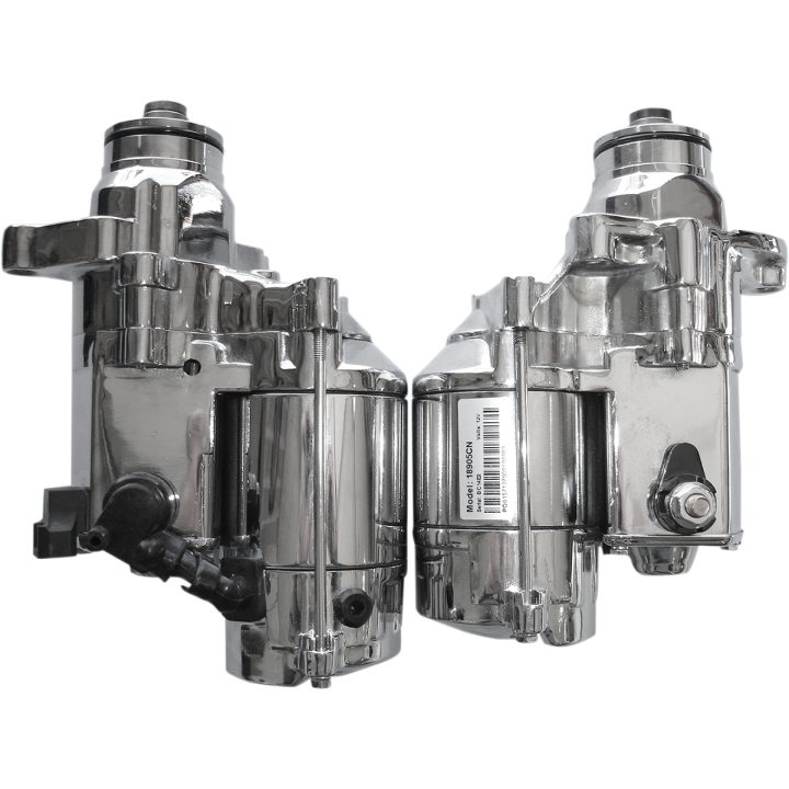 Startmotor Slugger 1.8kw High-torque Krom TERRY COMPONENTS Motor – bild 2